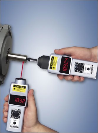DT-205LR-DT-207LR Contact & Non-Contact Handheld Tachometer